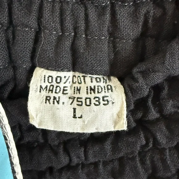 Destination Other vintage embroidered and mirrored folk art midi/maxi skirt L - Picture 8 of 8